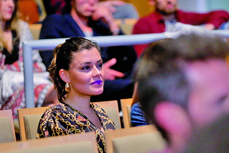 A atriz Mafalda Luís de Castro