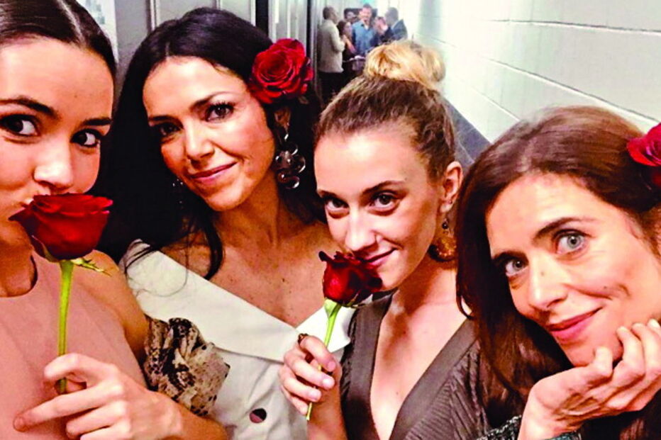 Anabela Teixeira publicou foto com outras atrizes do elenco da telenovela da CMTV