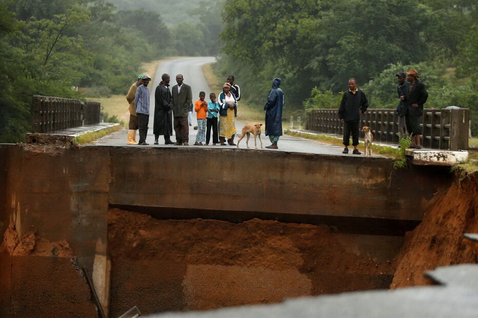 Imagens mostram destruição provocada por ciclone em Moçambique