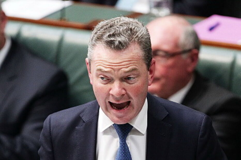 Ministro da Defesa australiano, Christopher Pyne