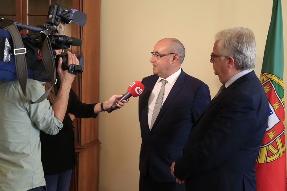 Diretor-Geral Editorial da Cofina na presença do Ministro da Administração Interna