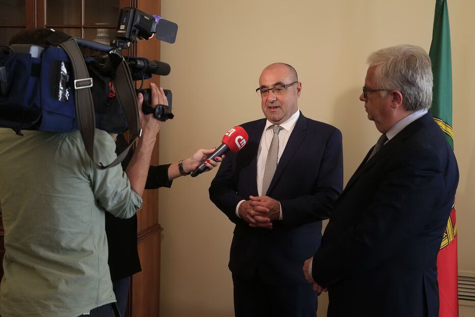 Diretor-Geral Editorial da Cofina na presença do Ministro da Administração Interna