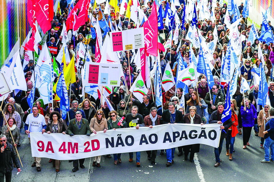 Os professores regressam amanhã às ruas, com uma manifestação nacional agendada para Lisboa 