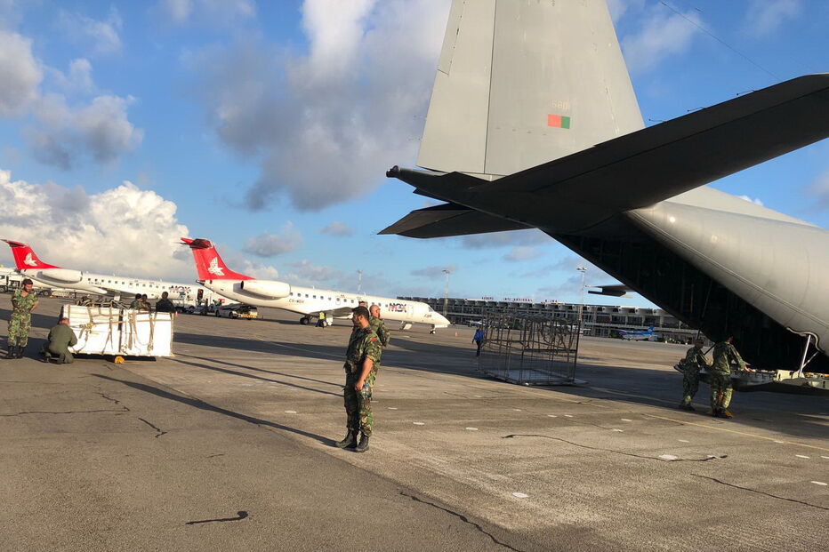 Militares portugueses chegam a Moçambique para operação de resgate e salvamento