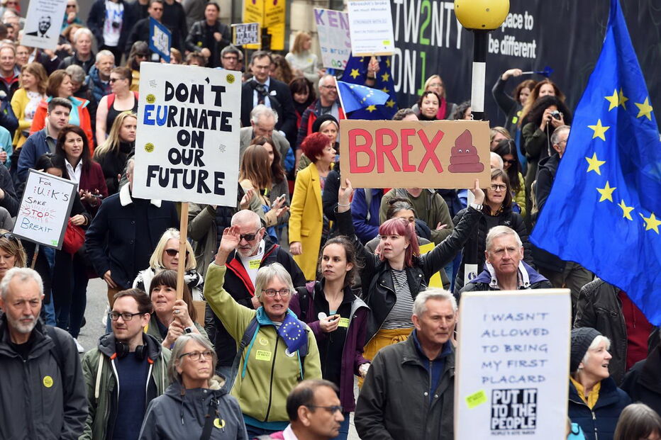 Um milhão de pessoas nas ruas de Londres contra o Brexit