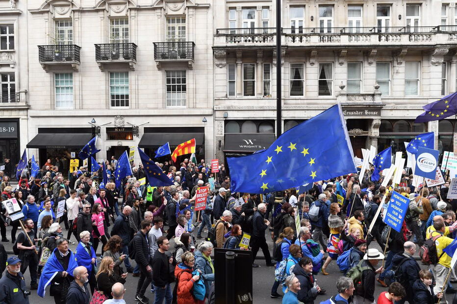 Um milhão de pessoas nas ruas de Londres contra o Brexit