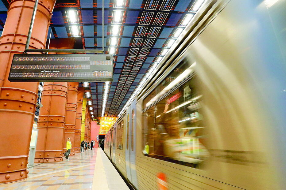 Estação do metro de Lisboa