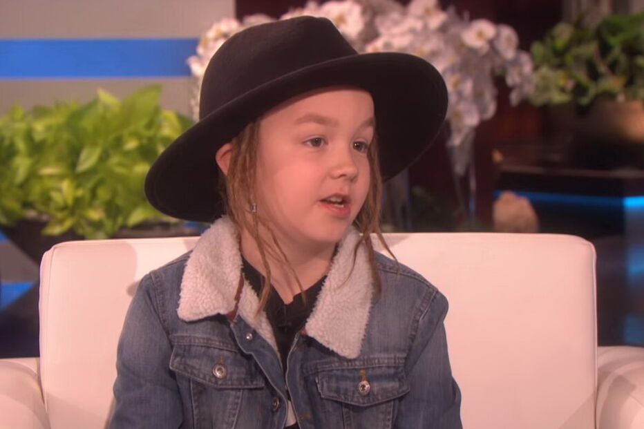 Taj Farrant no programa de Ellen DeGeneres 