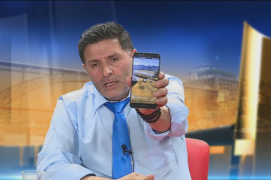 Vítor Catão durante entrevista à CMTV