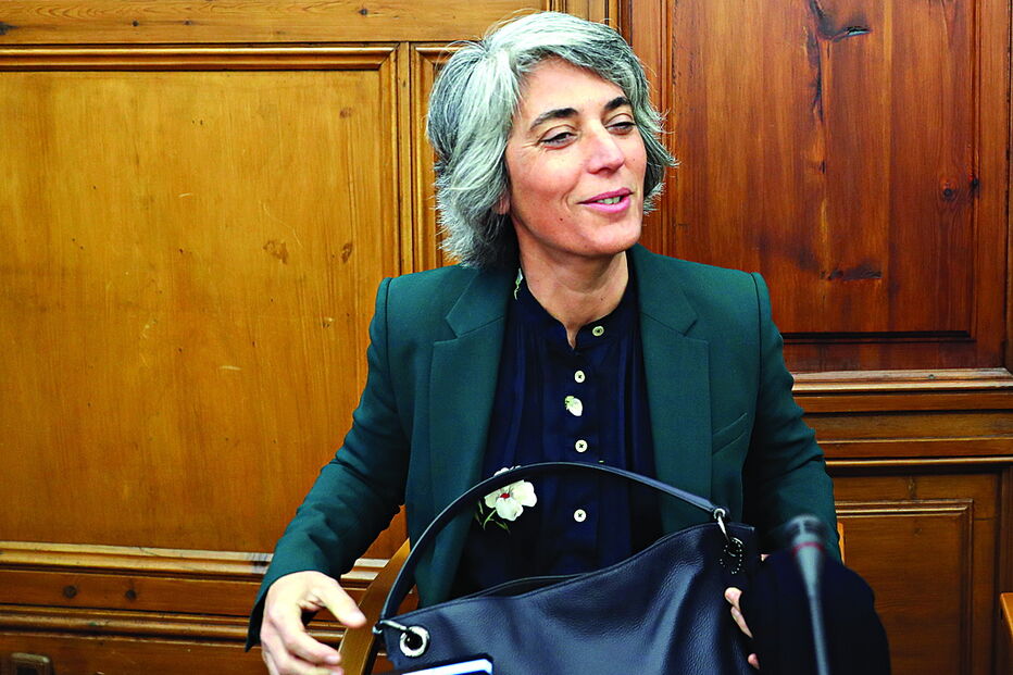 A ministra  da Cultura, Graça Fonseca