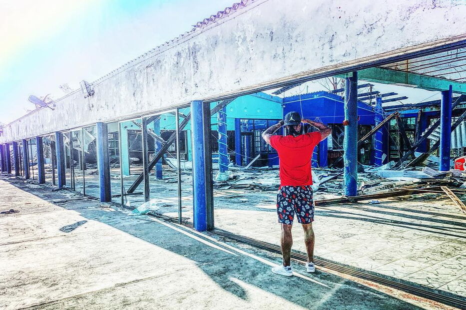 Yannick Djaló viajou para Moçambique para prestar apoio à população