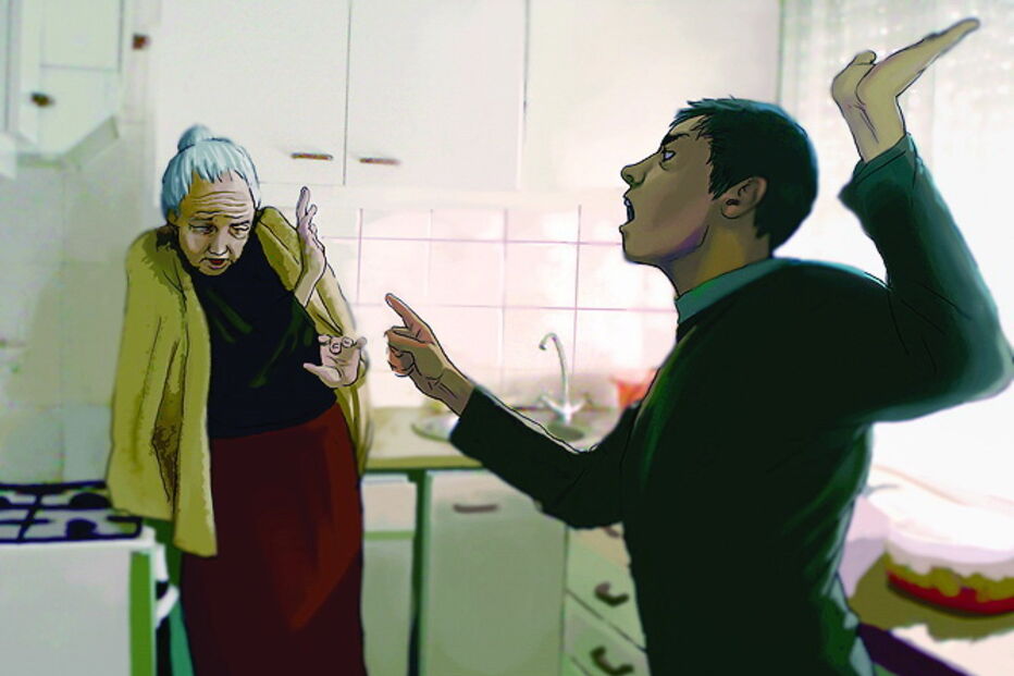 Detido por espancar a mãe