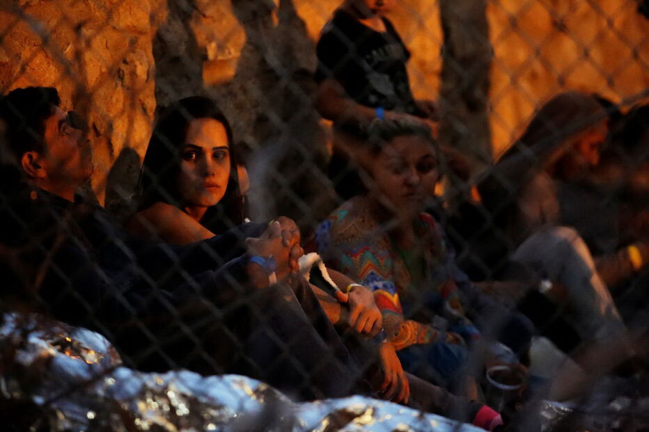 Migrantes em El Paso, Texas