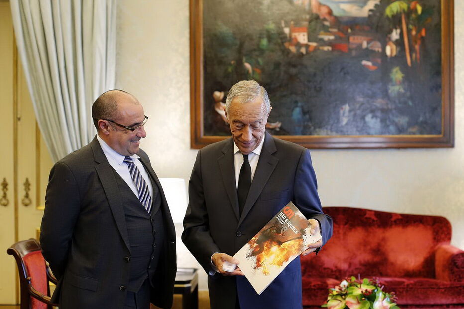 Marcelo elogia iniciativa patriótica do CM e da CMTV