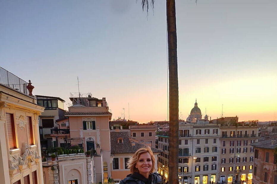 Cristina Ferreira em Roma