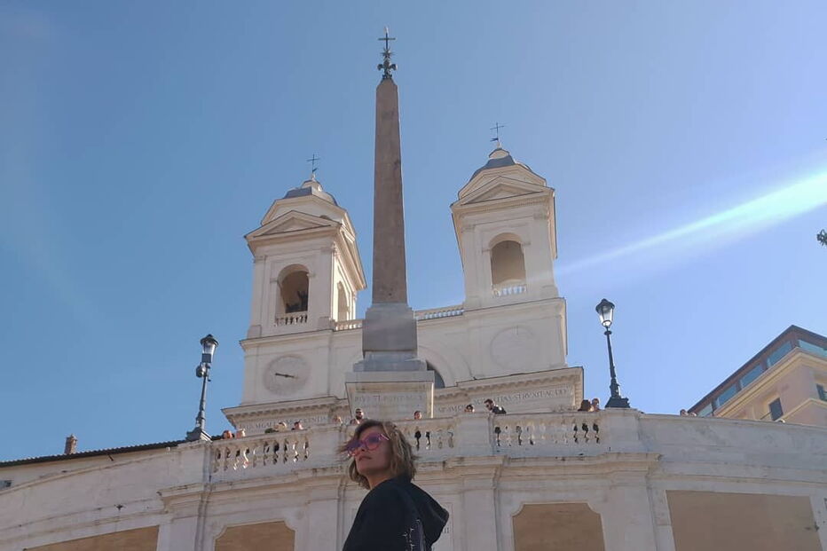 Cristina Ferreira em Roma