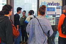 Estação da Trindade, no Porto, uma das mais frequentadas da Área Metropolitana    