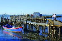 O Cais Palafítico da Carrasqueira  é um dos locais mais visitados no concelho de Alcácer do Sal