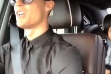Ronaldo, Georgina e Cristianinho encantam fãs com vídeo a cantar no carro