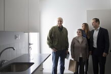 Entrega de casas no Bairro da Boavista