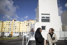 Entrega de casas no Bairro da Boavista