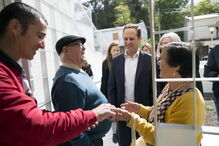 Entrega de casas no Bairro da Boavista