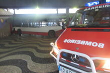 Oito feridos em acidente com autocarro no Barreiro 