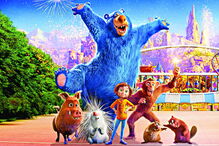 June e os seus amigos ocupam o parque temático que a rapariga concebeu a partir da sua imaginação delirante 