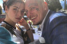 Anna Florence Reed e o namorado Marc