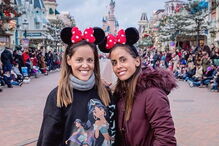 Carolina Patrocínio e a irmã Mariana 