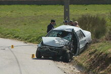Acidente faz um morto e dois feridos graves em Vila Nova de Paiva