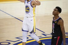 Stephen Curry é o melhor marcador de triplos nos 'play-offs' da NBA