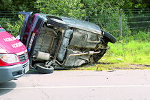 António Sá Reis, de 82 anos, regressava de um almoço com a filha quando sofreu o violento acidente   