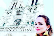 A repórter Catarina Morazzo