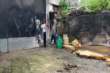 Incêndio consome oficina de automóveis em Rio Tinto