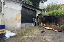 Incêndio consome oficina de automóveis em Rio Tinto