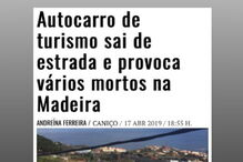 Katia Aveiro sobre tragédia na Madeira