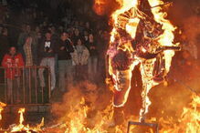 Queima de Judas em Montalegre