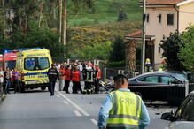  Carro abalroa três motas e faz dois mortos e um ferido grave em Paredes