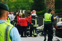  Carro abalroa três motas e faz dois mortos e um ferido grave em Paredes