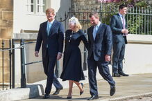 Família real britânica nas celebrações da Páscoa 