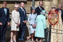 Família real britânica nas celebrações da Páscoa 