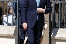 Família real britânica nas celebrações da Páscoa 