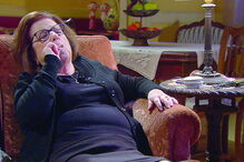 Quintéria, personagem interpretada por Catarina Avelar em 'Alguém Perdeu'