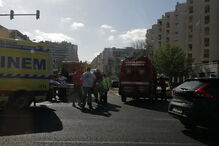 Acidente na Avenida Gago Coutinho