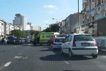 Acidente na Avenida Gago Coutinho