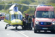 Colisão obrigou ao corte do IP6 durante várias horas para prestar socorro às vítimas e remover os veículos 