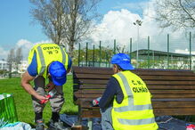 Reclusos saem da cadeia para fazer limpezas e pinturas em Olhão
