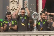 Medina recebe equipa de futsal do Sporting após vencer campeonato europeu