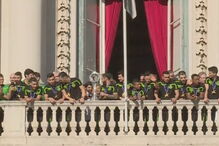 Medina recebe equipa de futsal do Sporting após vencer campeonato europeu